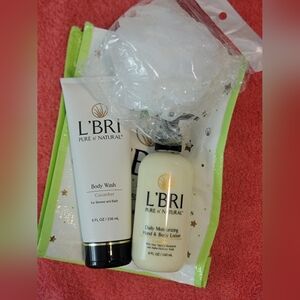 L'Bri Cucumber Body Wash and Lotion Set